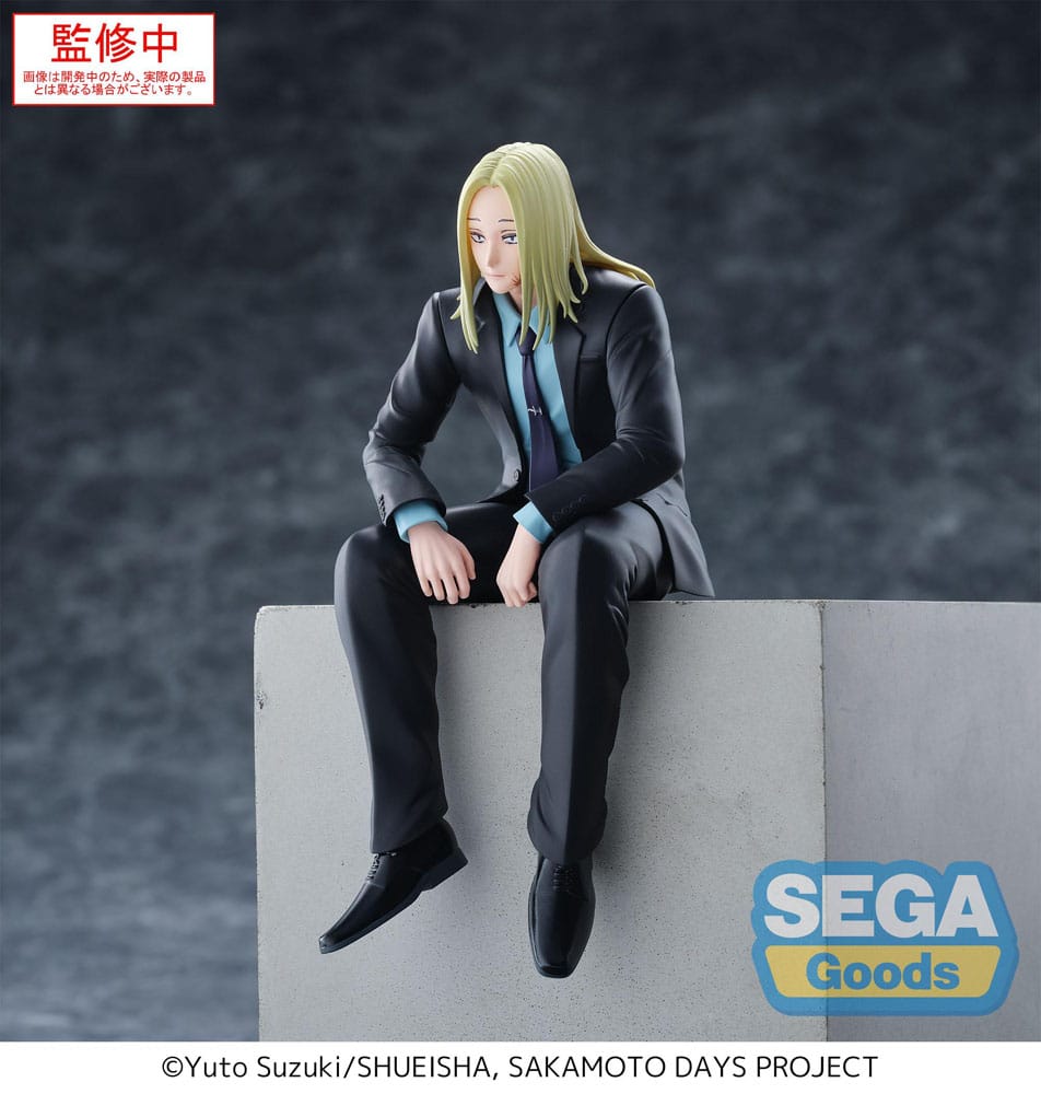 Sakamoto Days PM Perching PVC Statue Shishiba 14 cm Sega