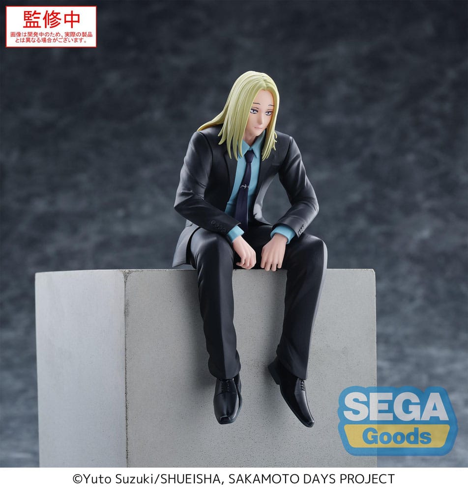 Sakamoto Days PM Perching PVC Statue Shishiba 14 cm Sega