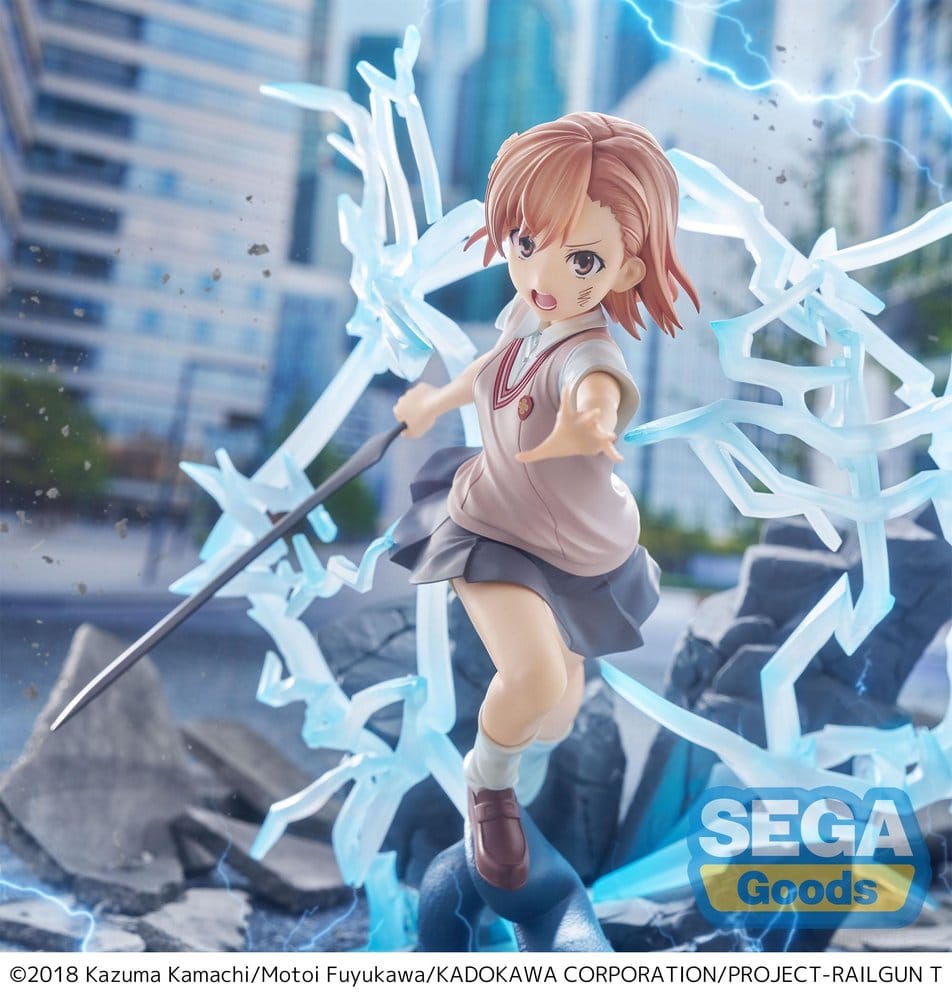 A Certain Scientific Railgun T FIGURIZMa PVC Figure Mikoto Misaka 23 cm