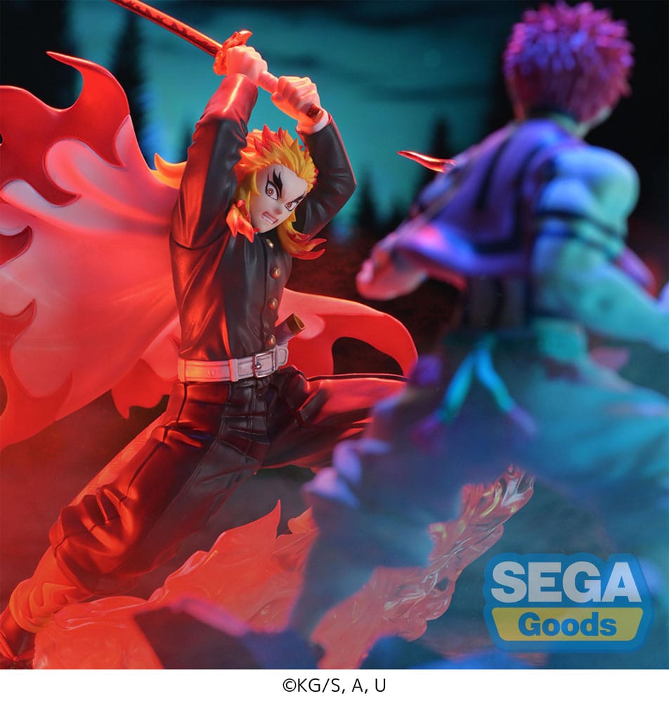 Demon Slayer: Kimetsu no Yaiba Xross Link Anime PVC Statue Kyojuro Rengoku 15 cm Statues