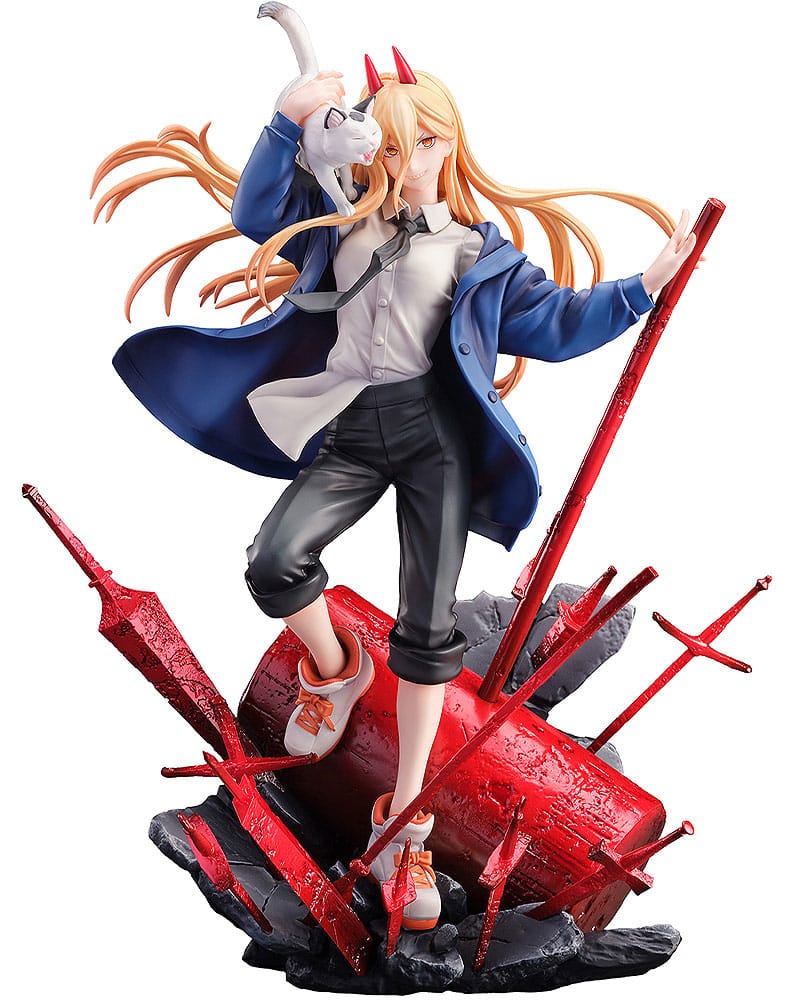 Chainsaw Man Statue 1/7 Power & Meowy 28 cm Statues
