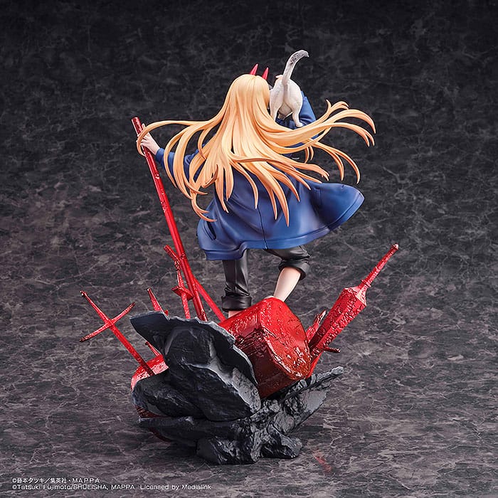 Chainsaw Man Statue 1/7 Power & Meowy 28 cm Statues