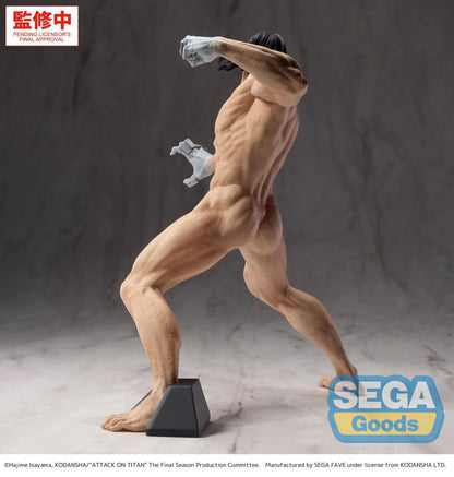 Attack on Titan GigantiX PVC Figure Eren Yeager Attack Titan Ver. 25 cm