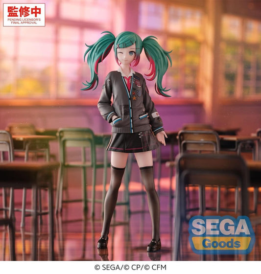 Hatsune Miku: Colorful Stage! XStellar PVC Figure School SEKAI ~Brand New World~ 19 cm