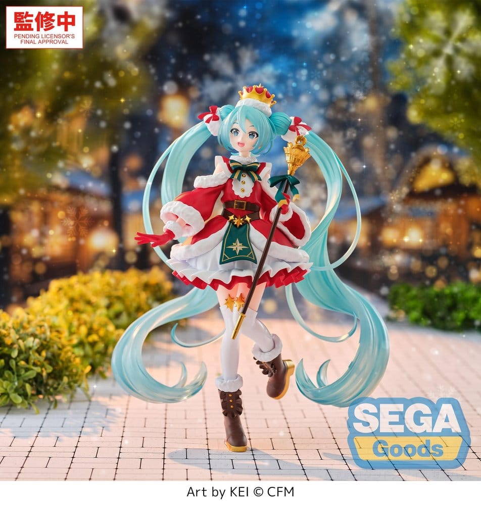 Character Vocal Series 01: Hatsune Miku FIGURIZMa PVC Figure Christmas 2026 27 cm Sega