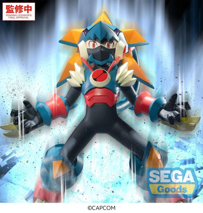 Mega Man Battle Network Luminasta PVC Figure Mega Man Gregar Beast 17 cm