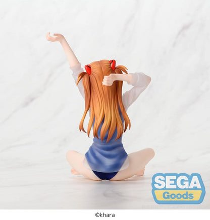 Rebuild of Evangelion Yumemirize PVC Figure Asuka Shikinami Langley School Swimsuit Ver. 16 cm