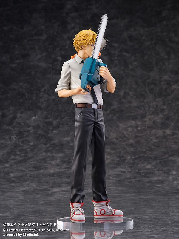 Chainsaw Man S-Fire PVC Statue 1/7 Denji & Pochita 24 cm Statues