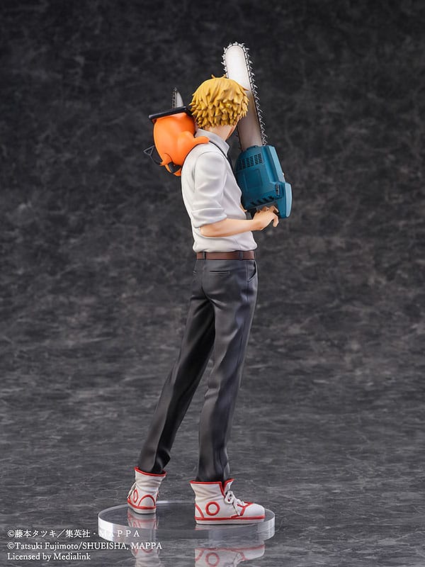 Chainsaw Man S-Fire PVC Statue 1/7 Denji & Pochita 24 cm Statues