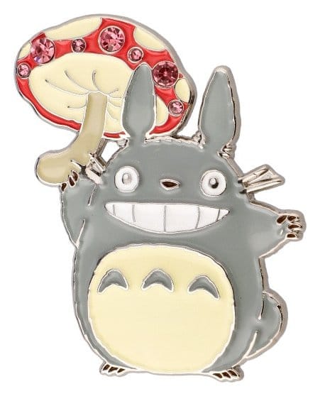 My Neighbor Totoro Metal Brooch Totoro Mushroom