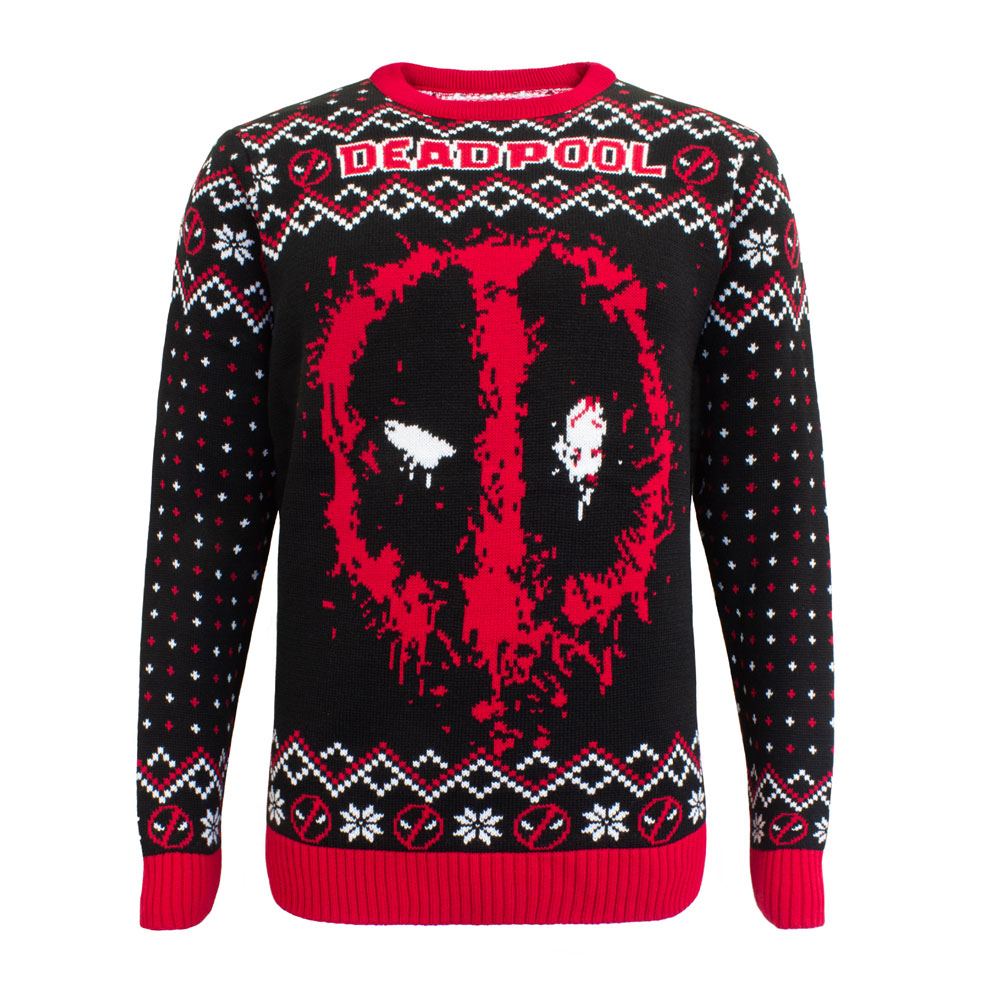 Deadpool Sweatshirt Christmas Jumper Deadpool Heroes Inc