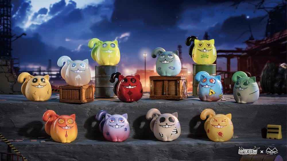Doomsday cat Mini Figures Blind Box Assortment (12)