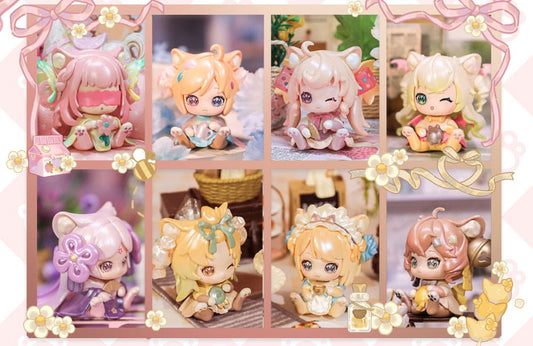 Original Character Trading Figures Cat Nizizi-Kitten Agency 7 cm Assortment (8) Mini-figures