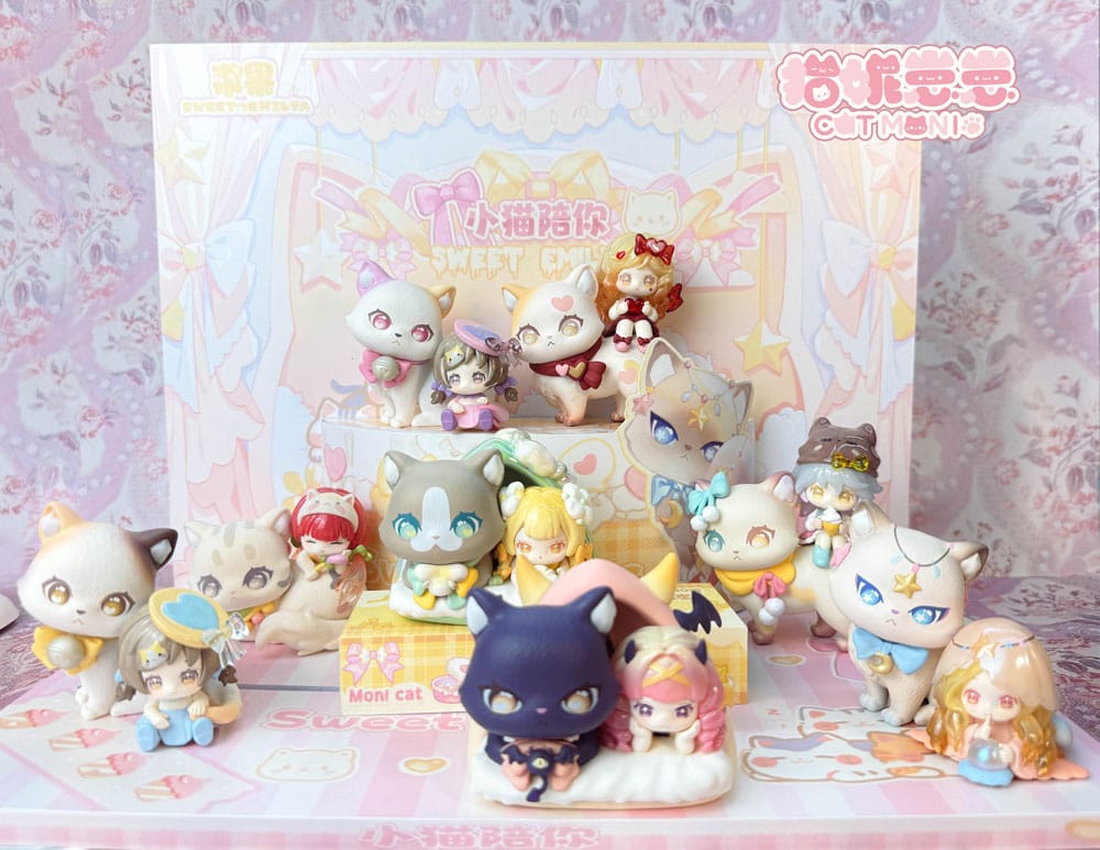 Original Character Trading Figures Cat Nizizi-Kitten with you 8 cm Assortment (6) - FanofThings.co.uk