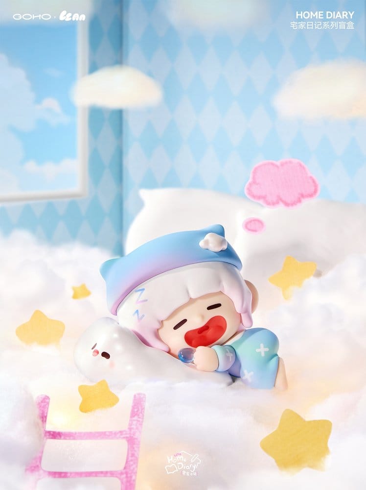 Original Character Trading Figures Blind Box 8-Pack Lazy Home Diary 9 cm Shenzhen Mabell Animation Development