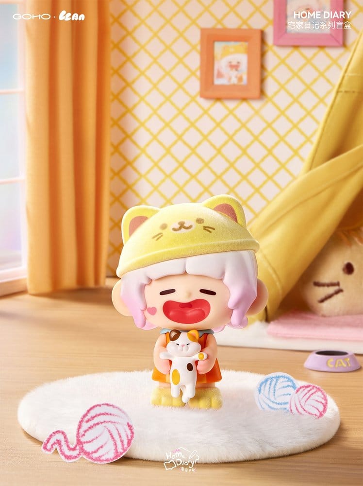 Original Character Trading Figures Blind Box 8-Pack Lazy Home Diary 9 cm Shenzhen Mabell Animation Development