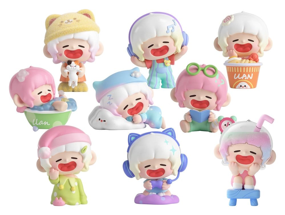 Original Character Trading Figures Blind Box 8-Pack Lazy Home Diary 9 cm Shenzhen Mabell Animation Development
