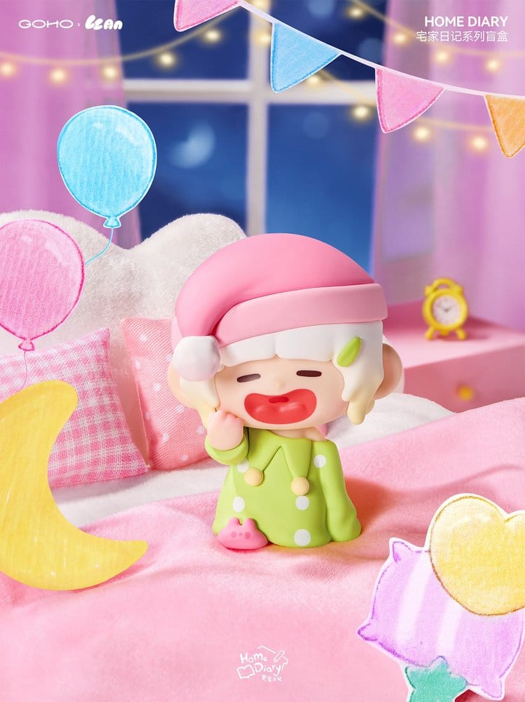 Original Character Trading Figures Blind Box 8-Pack Lazy Home Diary 9 cm Shenzhen Mabell Animation Development