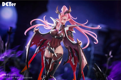 Original Character PU Figure 1/7 Heslion Draco Bellatrix Feminina 27 cm