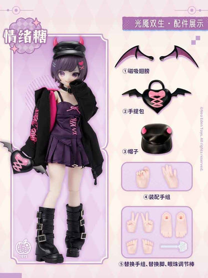 Original Character Collectible Figures Angel & Demon MJD Doll Blind Box 22 cm  Assortment (6)