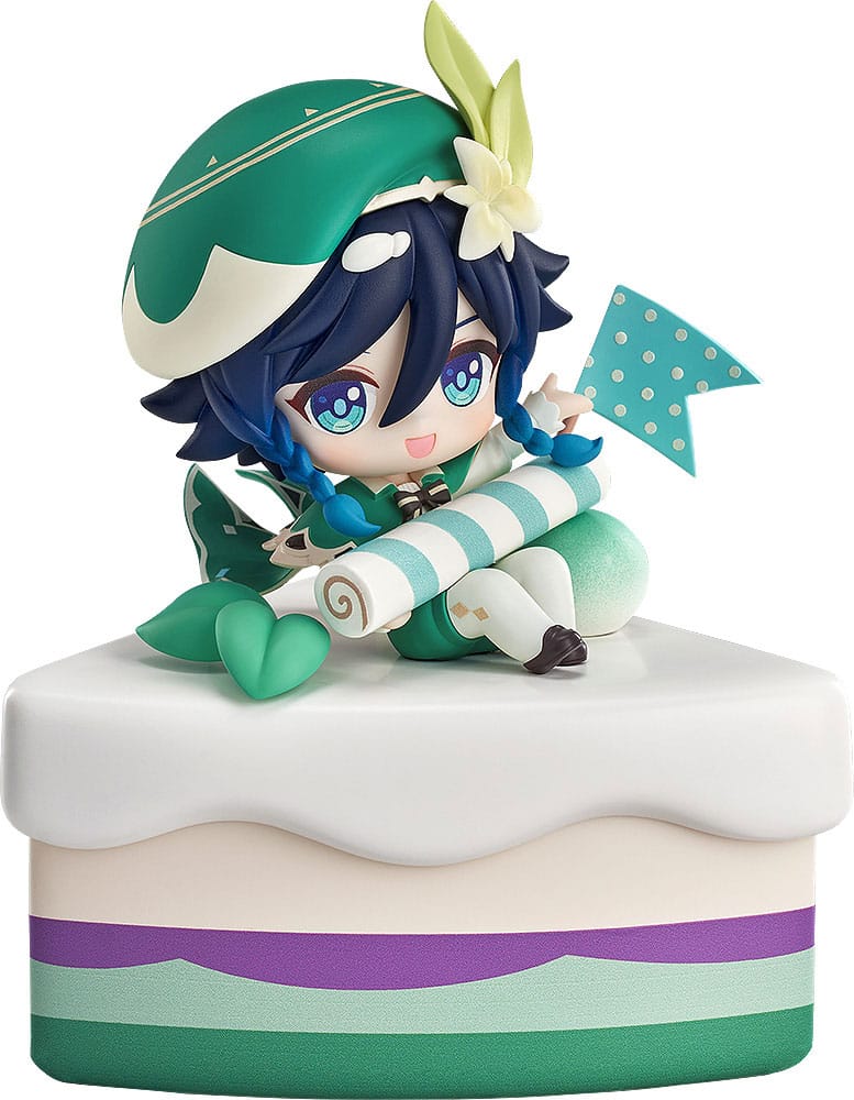 Genshin Impact Wondrous Travels Series Figure Venti Chibi 12 cm