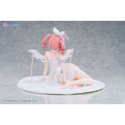 Original Character PVC Figure 1/4 White Rabbit Rosu Angel Ver. Illustrated by Rosuuri Bonus Edition 23 cm