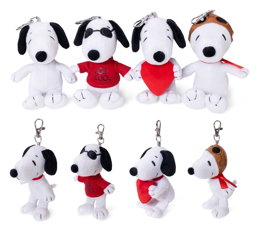 Peanuts Keychains Set Snoopy 10 cm (12) Simba