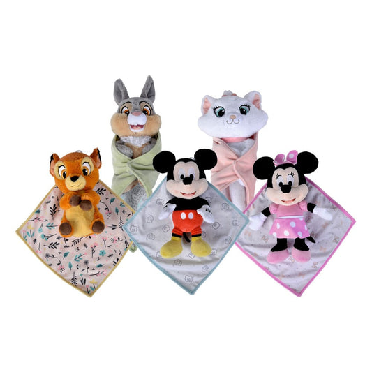Disney Plush Figures Classic with Blanket 25 cm Assortment (5) - FanofThings.co.uk