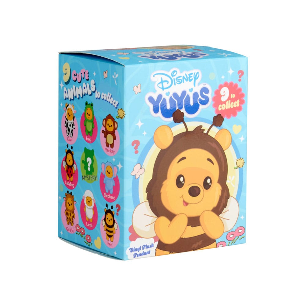 Disney YuYus Plush Key rings Winnie the Pooh 12 cm Blindbox Display (8) Simba