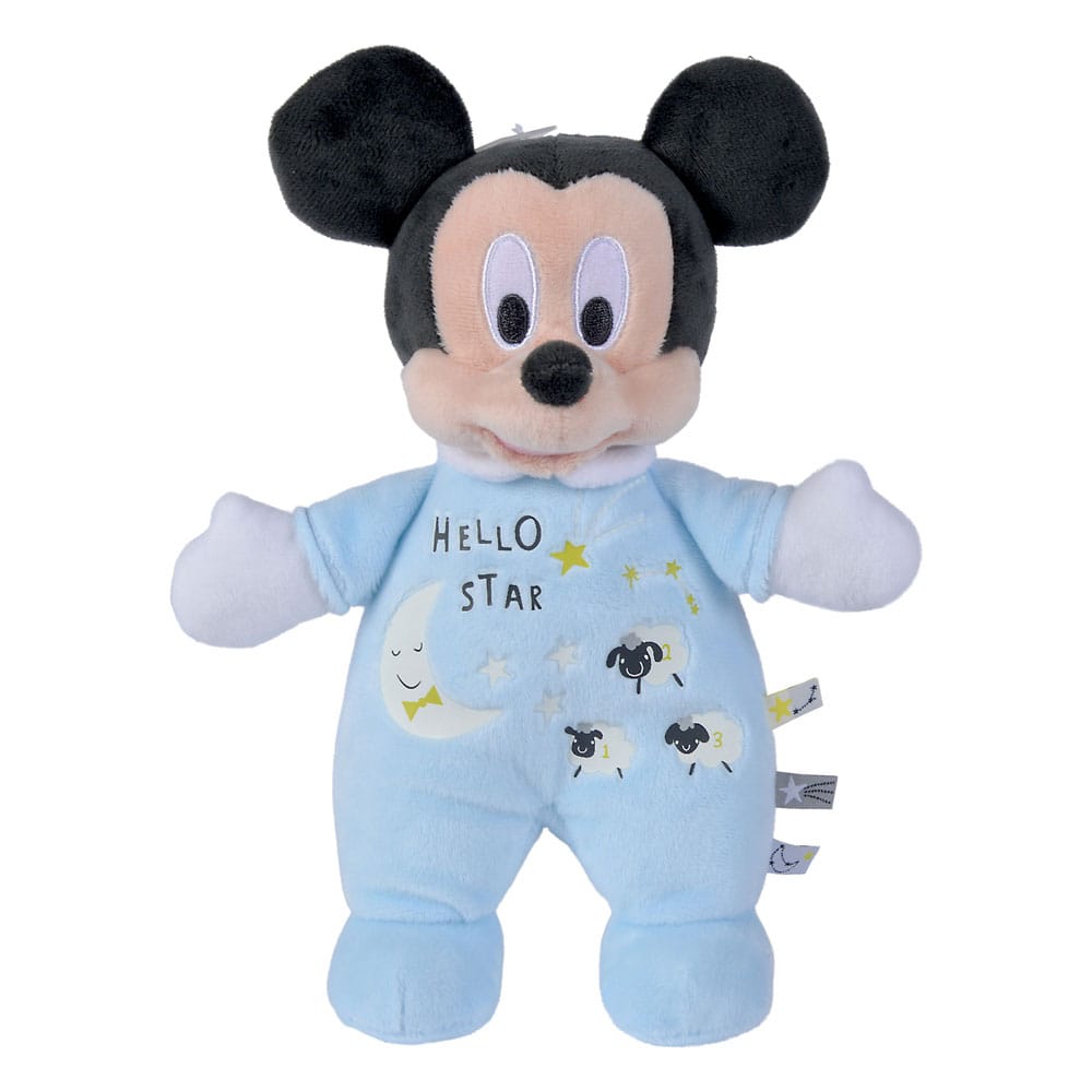 Disney Plush Figure Mickey Starry Night Glow in the Dark 25 cm - FanofThings.co.uk