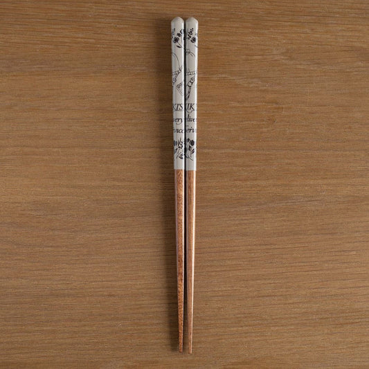 Studio Ghibli lacquered Chopsticks sketches Kiki delivery’s service brown 21 cm Kitchen- and Tableware
