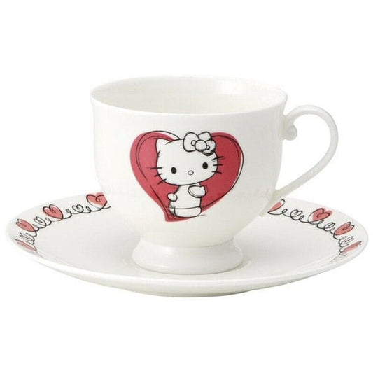 Sanrio Bone China Mug & Plate Set Hello Kitty Cups & Mugs