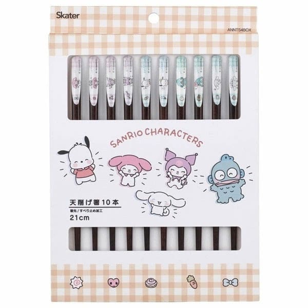 Sanrio Chopsticks 10-Pack Characters Skater