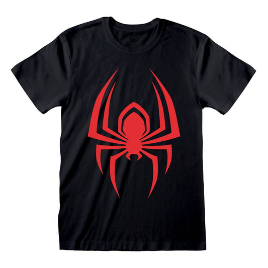 Marvel T-Shirt Miles Morales Hanging Spider Size M Heroes Inc