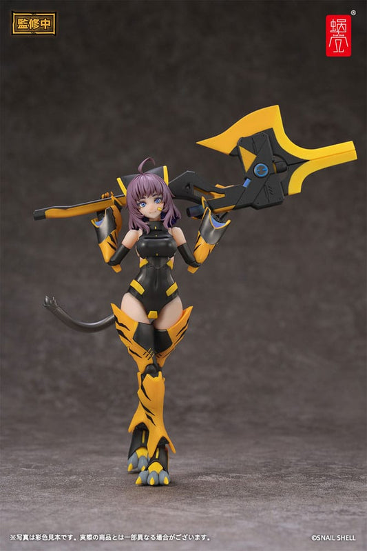 Original Character Action Figure Kit 1/12 TIGER-05 Kamatora 16 cm