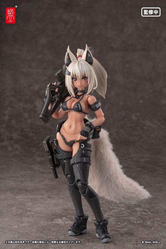 Original Character Action Figure Kit 1/12 RA-04 Kitsunebi Senki Honoka Swimsuit Ver. 15 cm Snail Shell