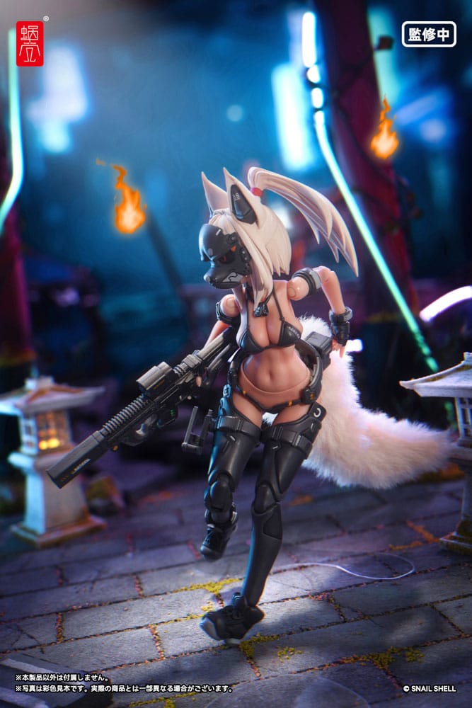 Original Character Action Figure Kit 1/12 RA-04 Kitsunebi Senki Honoka Swimsuit Ver. 15 cm Snail Shell