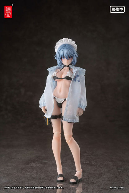 Original Character Action Figure Kit 1/12 RA-04 Kitsunebi Senki Honoka Swimsuit Ver. 15 cm Snail Shell