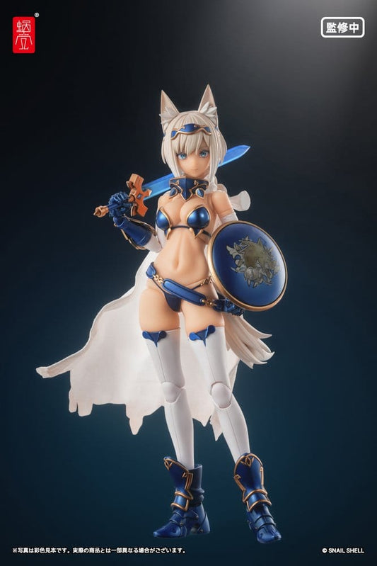 Original Character Action Figure Kit 1/12 RPG-05 Hero Wolf  16 cm Snail Shell