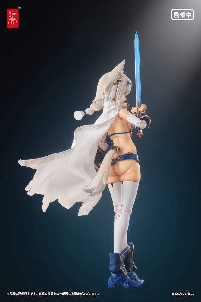 Original Character Action Figure Kit 1/12 RPG-05 Hero Wolf  16 cm