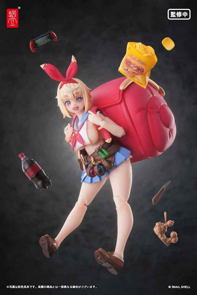 Original Character Action Figure 1/12 RPGEX-06 Adventurer Snail 15 cm