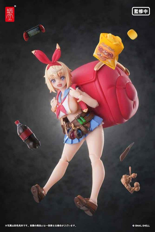 Original Character Action Figure 1/12 RPGEX-06 Adventurer Snail 15 cm
