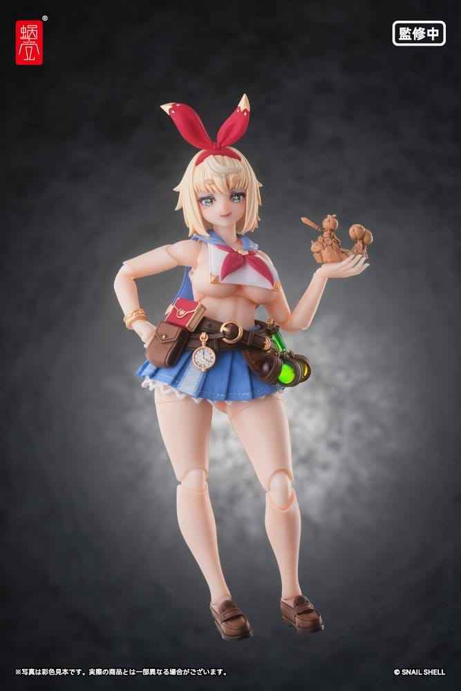 Original Character Action Figure 1/12 RPGEX-06 Adventurer Snail 15 cm
