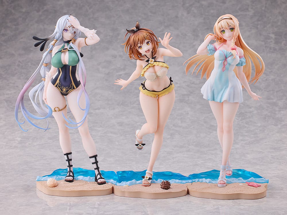 Atelier Ryza: Ever Darkness & the Secret Hideout PVC Statues 3-Pack 1/7 Ryza Klaudia Lila: Swimsuit Ver. Statues