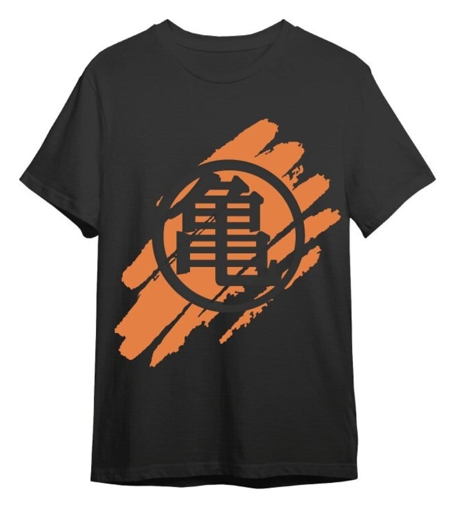 Dragon Ball T-Shirt Logo Kame Black Size L