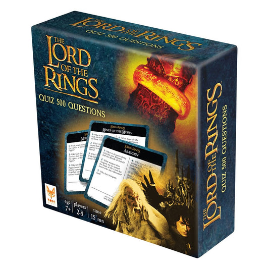 Lord of the Rings Card Game Quiz 500 Questions *English Version* Topi Games