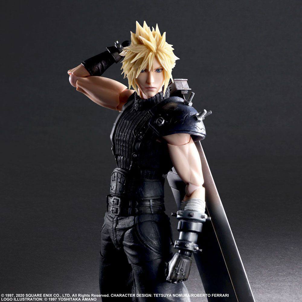 Final Fantasy VII Remake Play Arts Kai Action Figure Cloud Strife Ver. 2 27 cm Square-Enix