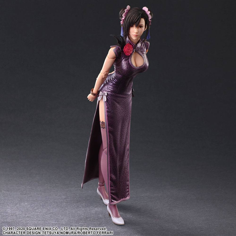 Final Fantasy VII Remake Play Arts Kai Action Figure Tifa Lockhart Sporty Dress Ver. 25 cm Action figures