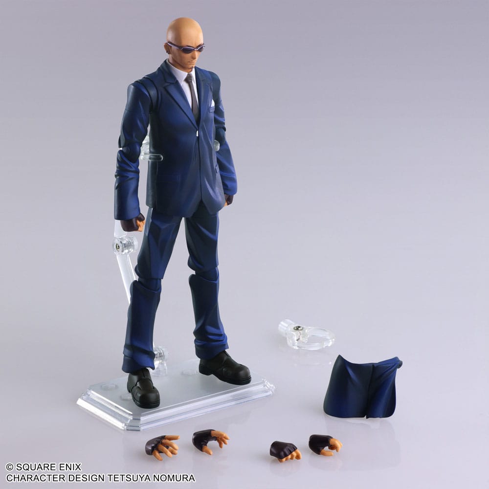 Final Fantasy VII Bring Arts Action Figure Rude 16 cm Action figures