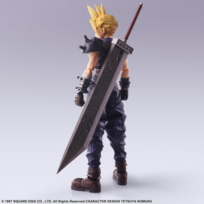 Final Fantasy VII Bring Arts Action Figure Cloud Strife Digital Plus Edition 15 cm